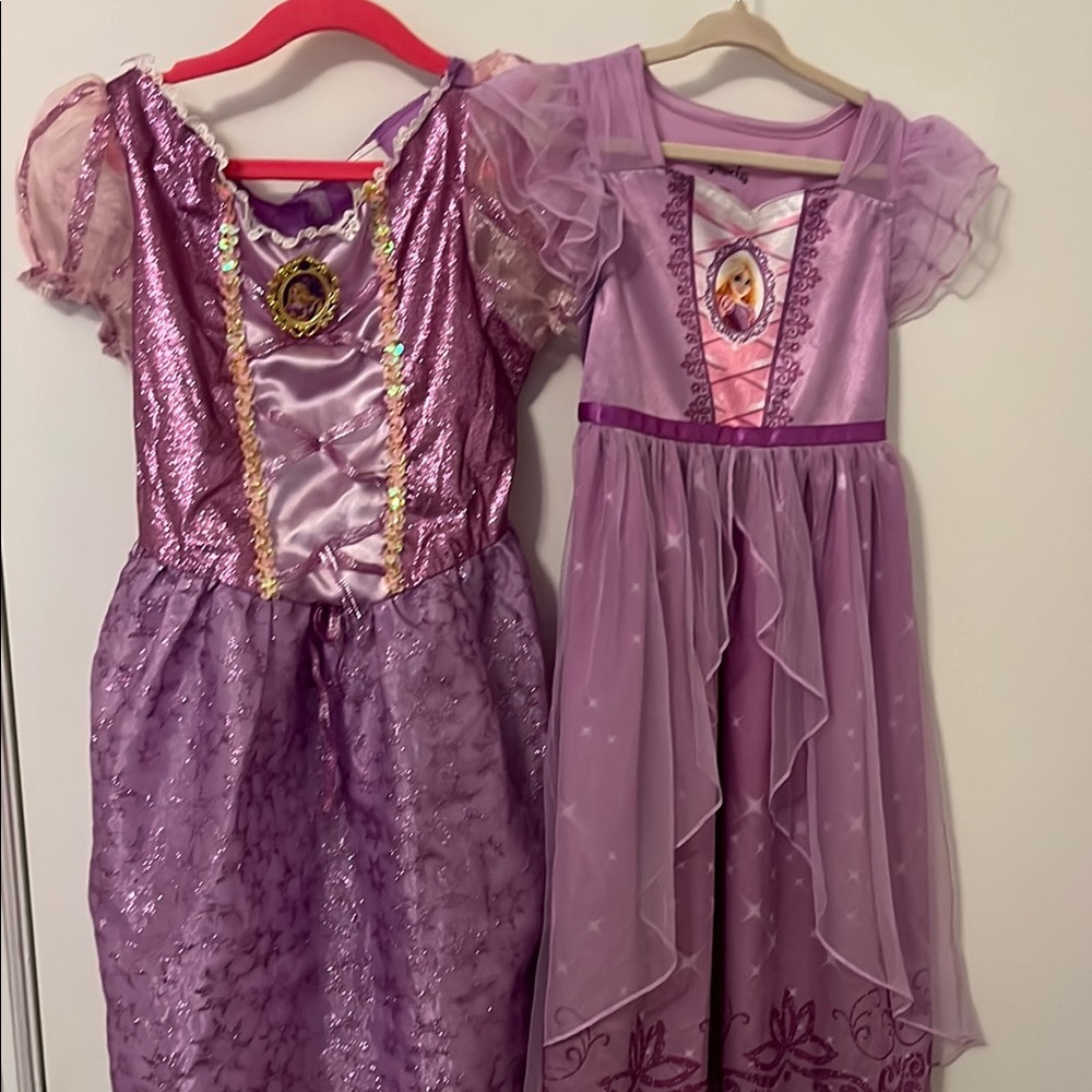 Disney Rapunzel Kids Costume Set - Pink and Purple